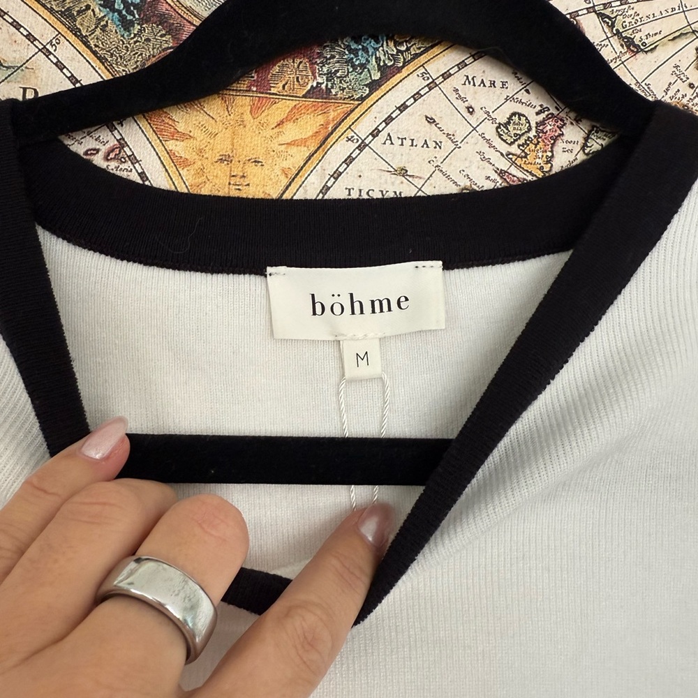 Bohme Contrast Sweater Tee‎ - Picture 3 of 5
